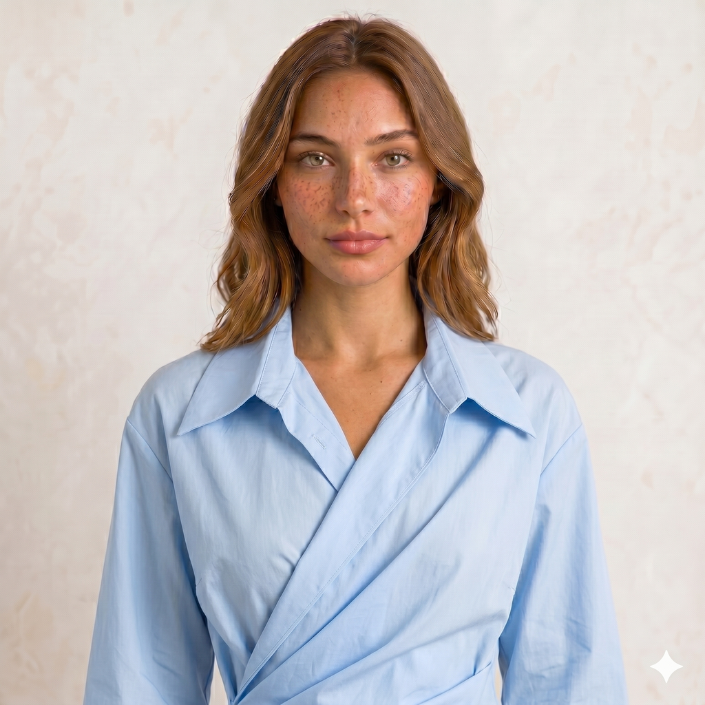 Blusa Irregular de Diseño: Vanguardia y Elegancia