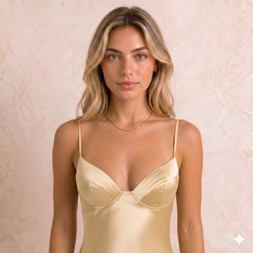 Vestido Maxi Satinado "Noche de Gala": Elegancia y Sensualidad