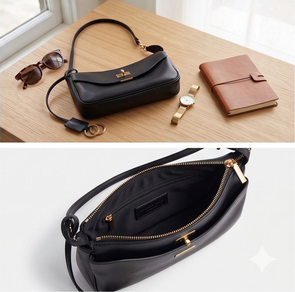 Bolso Tote de Piel Genuina – Elegancia Natural y Estilo Atemporal