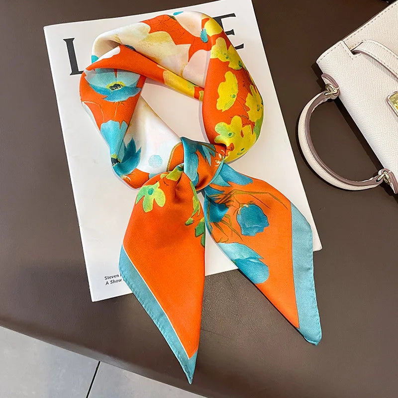 Pañuelo Versátil "Arte Vibrante": El Toque de Color Perfecto