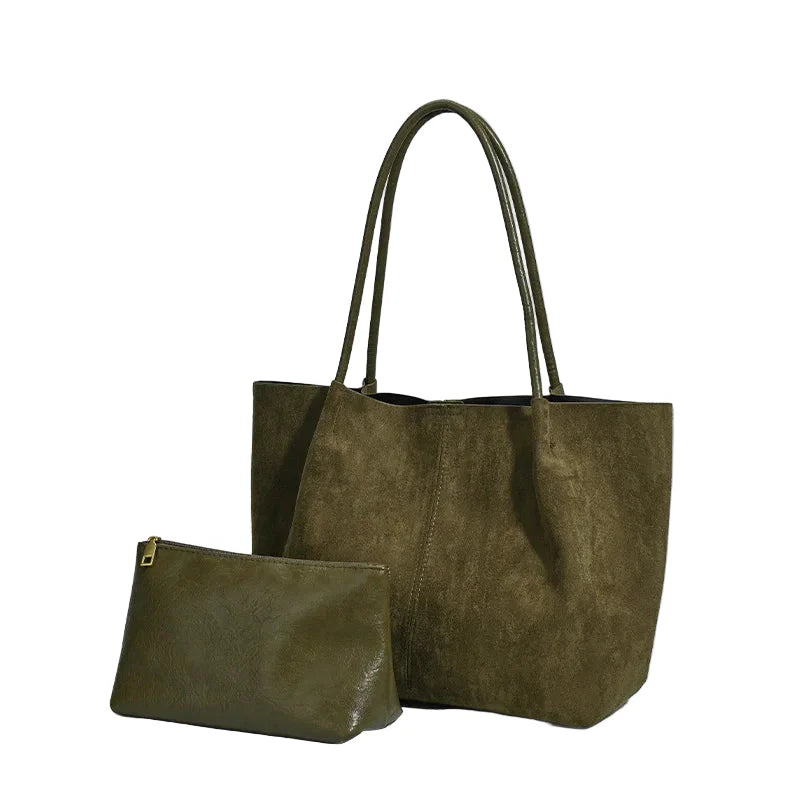 Bolso Tote Pana Estilo Inglés – Elegancia Casual Versátil
