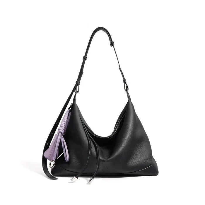 Bolso Tote de Piel Genuina: Máxima Capacidad y Diseño Elegante con Monedero