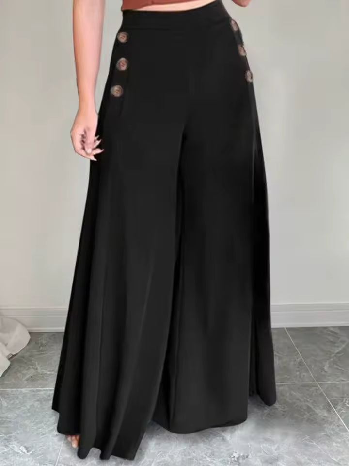 Pantalones Palazzo de Cintura Alta: Elegancia y Movimiento