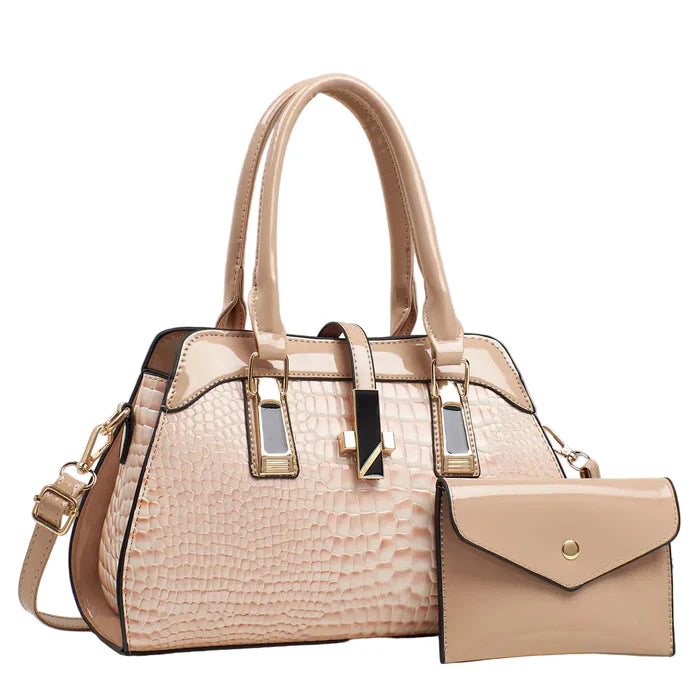 Bolso Tote Serpiente Rojo para Mujer – Elegancia Intensa y Estilo Sofisticado