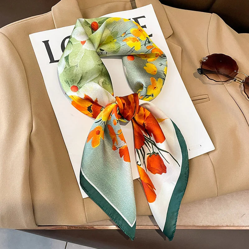 Pañuelo Versátil "Arte Vibrante": El Toque de Color Perfecto