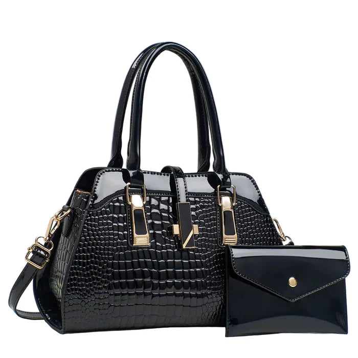 Bolso Tote Serpiente Rojo para Mujer – Elegancia Intensa y Estilo Sofisticado