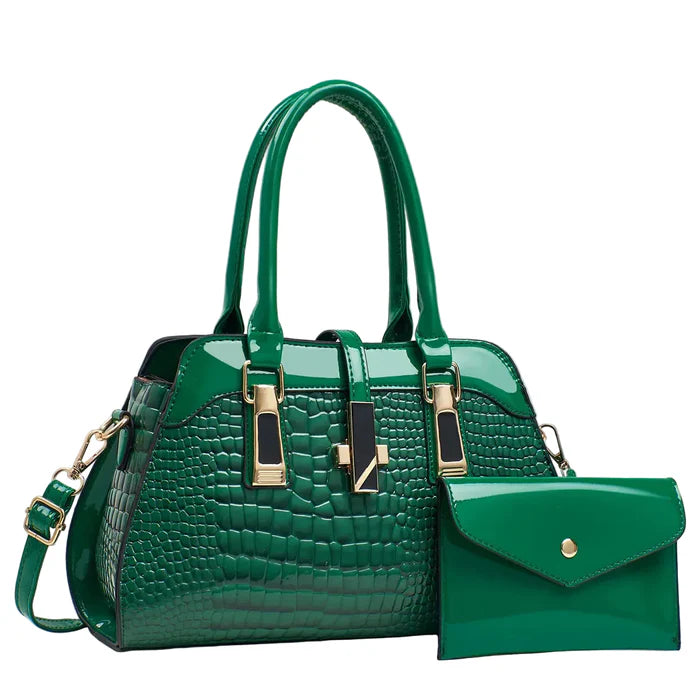 Bolso Tote Serpiente Rojo para Mujer – Elegancia Intensa y Estilo Sofisticado