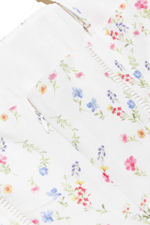 Vestido Midi "Tamsin": Elegancia Floral y Silueta Perfecta